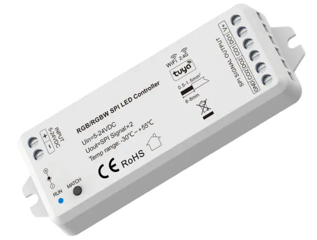 tuya SPI dimLED RGB and RGBW LED Controller -