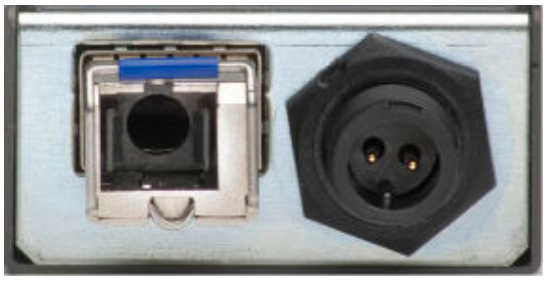 AJA FiDO 3G Series 1 Channel Single Mode SC Fiber with Loop Out Transmitter - Connector