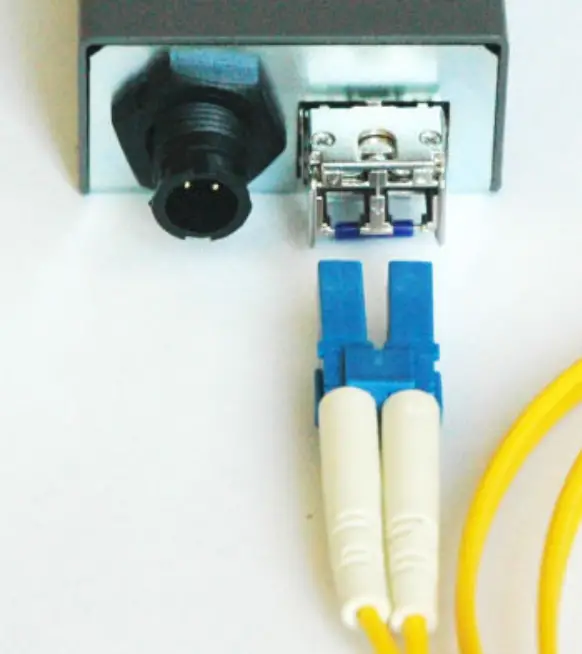 AJA FiDO 3G Series 1 Channel Single Mode SC Fiber with Loop Out Transmitter - Example