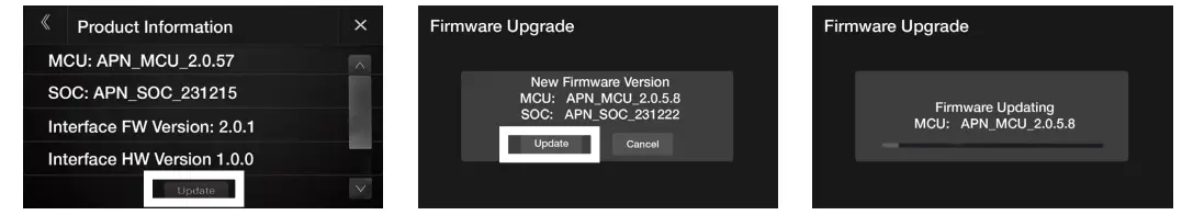ALPINE iLX-W670 Software Update Procedure - bottom