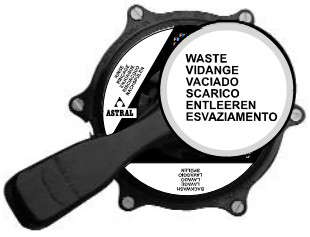 ASTRALPOOL Sand Filter High Speed Filtering - WASTE