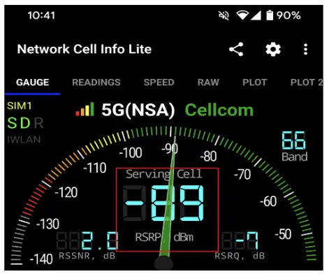 Cellcom U60C, U65C Cellular Booster - Android Smartphone