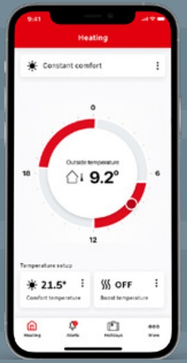 Danfoss ECL 120 Comfort Controllers - ECL Go App