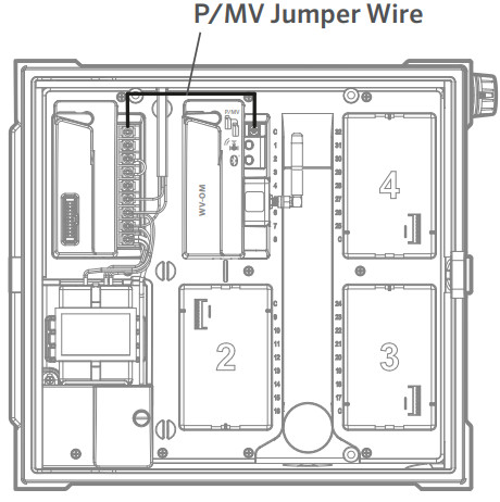 Hunter RC-184 Wireless Valve Output Module - Connection