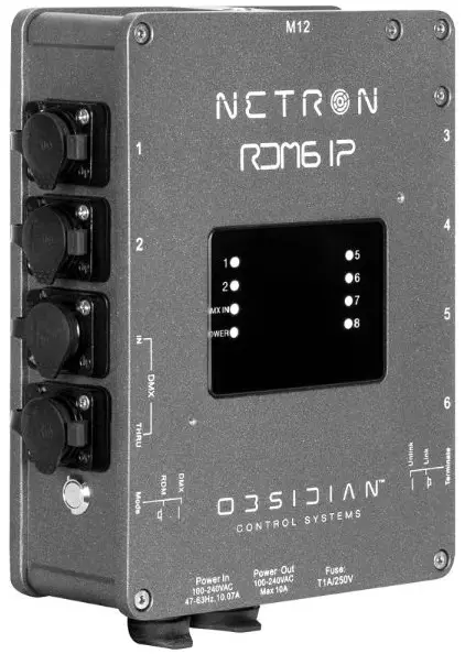 OBSIDIAN-CONTROL-RDM6-IP-Netron-Terminal-DMX-RDM-Splitter-Product