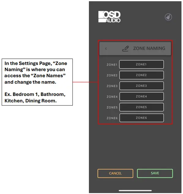 OSD AUDIO OSD Control App - access