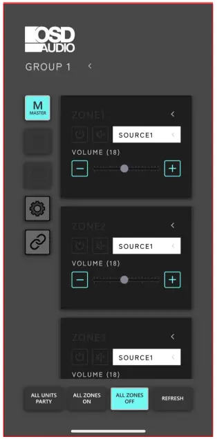 OSD AUDIO OSD Control App - updated