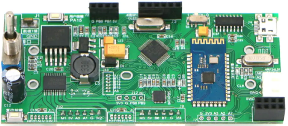 ROBOWORKS Pickerbot Pro Pick and Drop Mobile Robot - Control Board