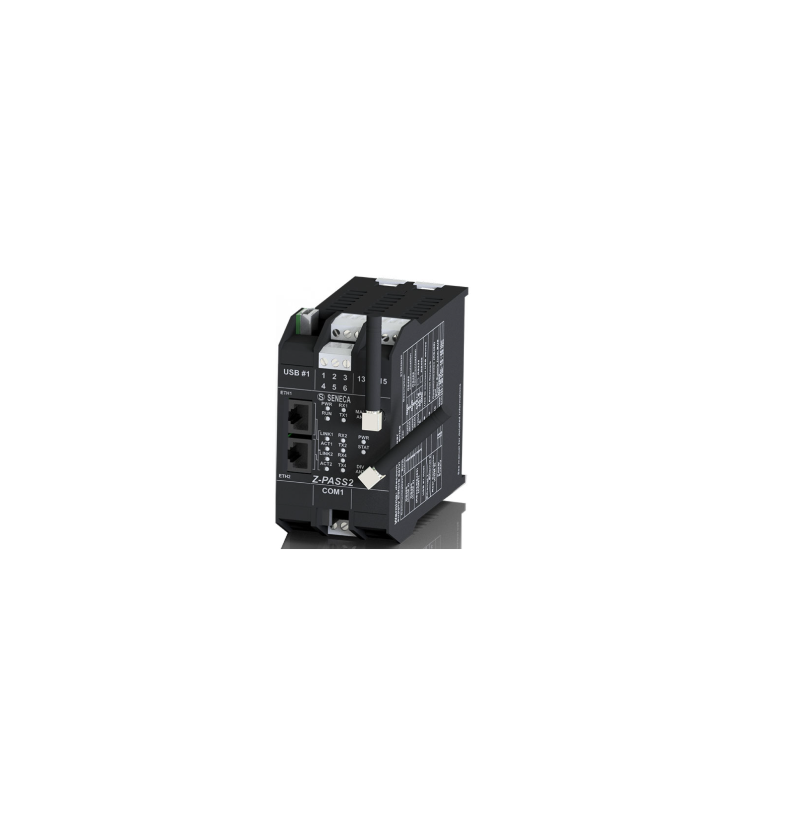 SENECA Z-PASS2-RT, Z-PASS2-RT-S IoT Multifunction Controllers