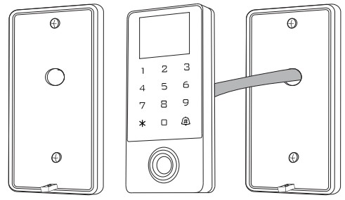 SIB EM WiFi Touch Keypad with LCD - Cable