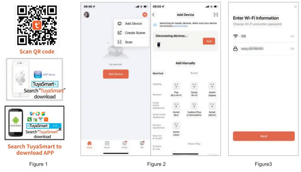 SIB EM WiFi Touch Keypad with LCD - QR Cod