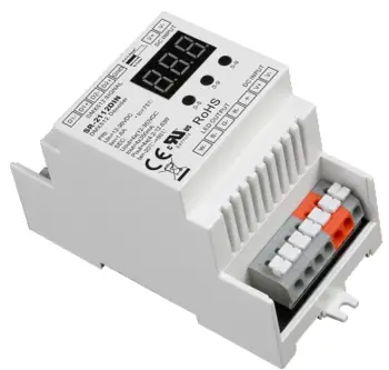 SUNRICHER DMX512 RDM Control Expert - 4 Channels DMX512 Decoder8