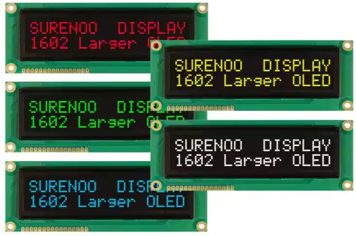 Surenoo-SOC1602B-Character-OLED-Module