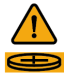 TIMEX Higher Function Analog Watch - warning logo