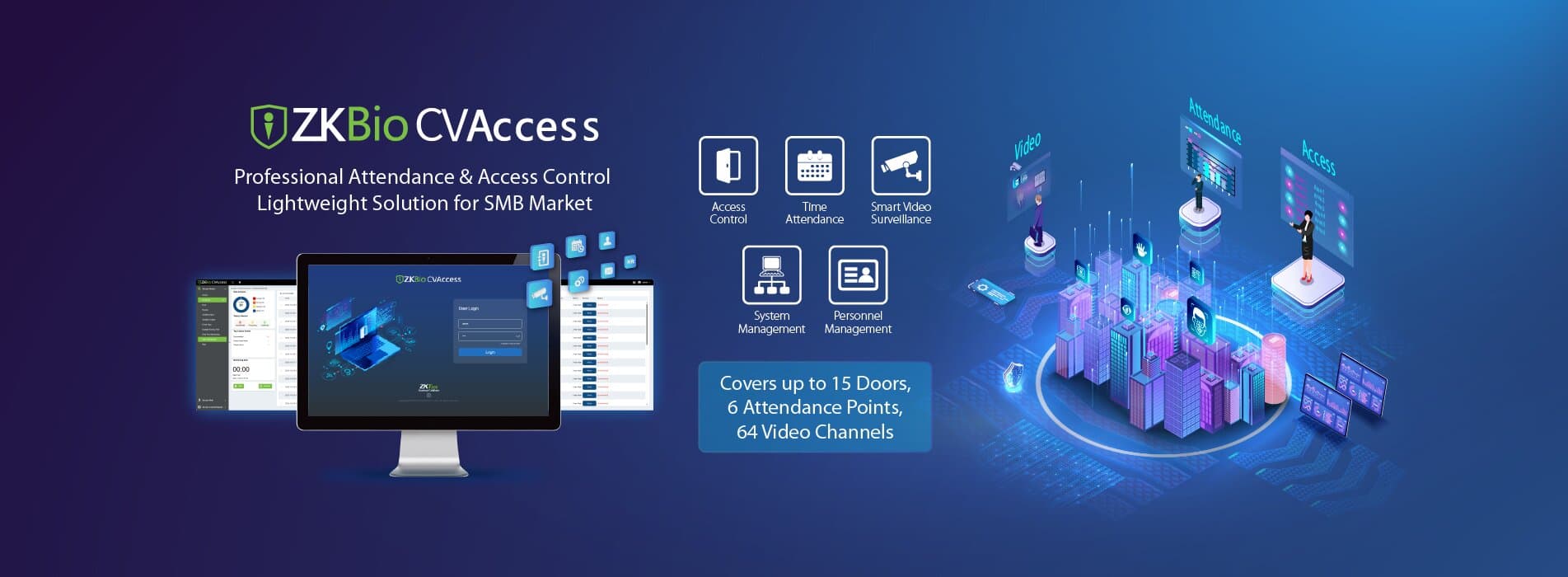 ZKTECO ZKBio CVAccess Software