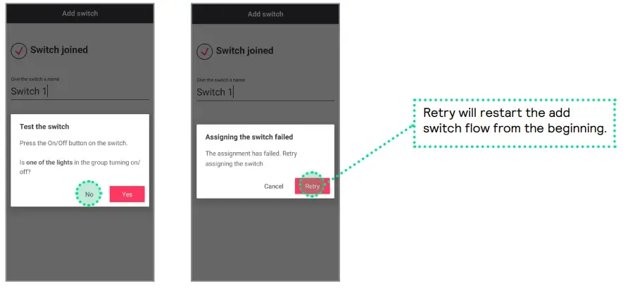 signify Nature Connect Link Switch Interact - interfaces 5