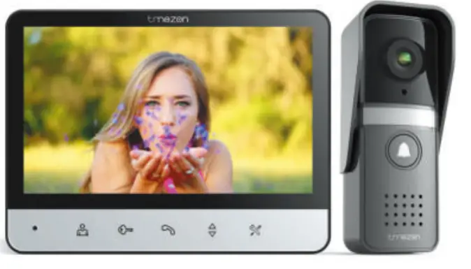 tmezon-MZ-V20-4-Wire-Connected-Video-Intercom-Wired-Video-Intercom-Kit-product