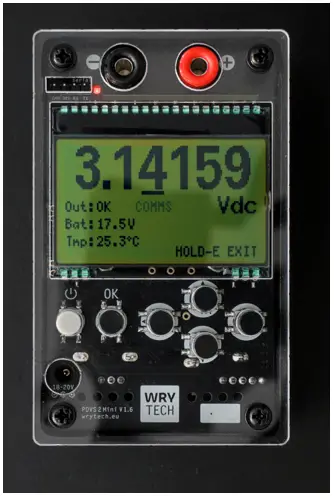 wrytech pdvs 2 mini handheld precision digital voltage source