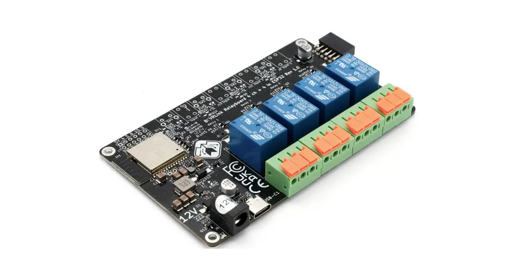 BEVRLink 4 Channel 12V WiFi Relay Module - Featured Image