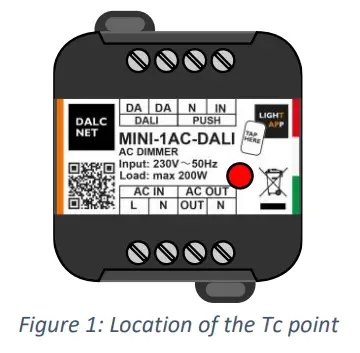 DALCNET-MINI-1AC-DALI-LED-Dimmer-Parameters-Directly-Programmable-2
