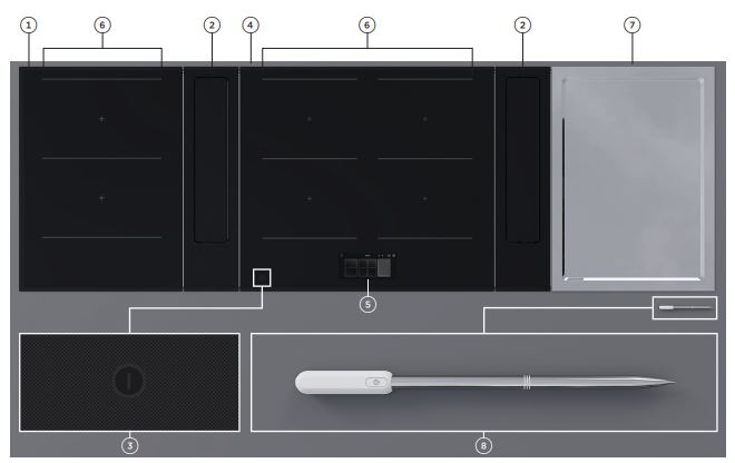 FISHER AND PAYKEL CD13DG1 Modular Cooktop User Guide - PRODUCT OVERVIEW