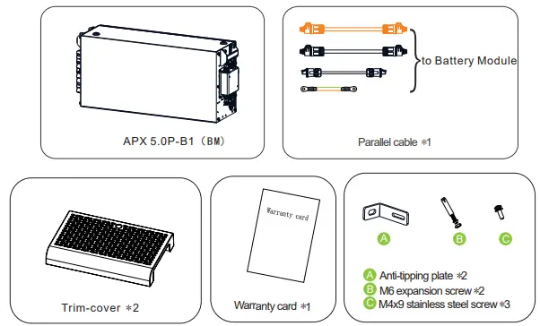 GROWATT-APX-98020-P1-Power-Module-Battery-Module-fig-6