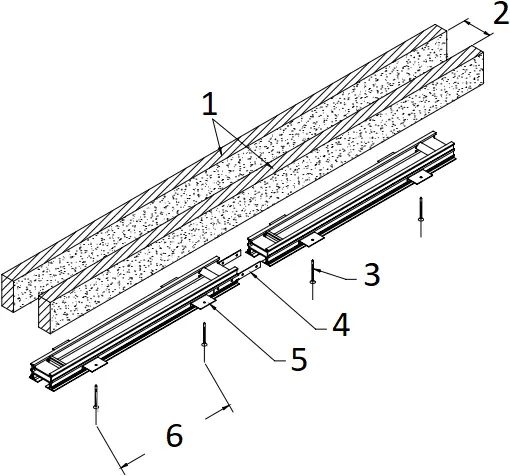 KRUEGER DesignFlo DFL Linear Diffusers Ceiling System - Figure 1