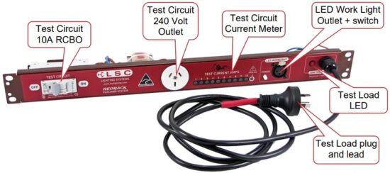 LSC REDBACK PATcH Pre Wired Patch Optional Test Module - Test Module
