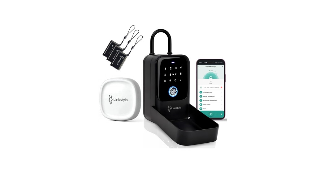Linkstyle Matrix II Smart Key Lock Box With WiFi Hub - Feature image