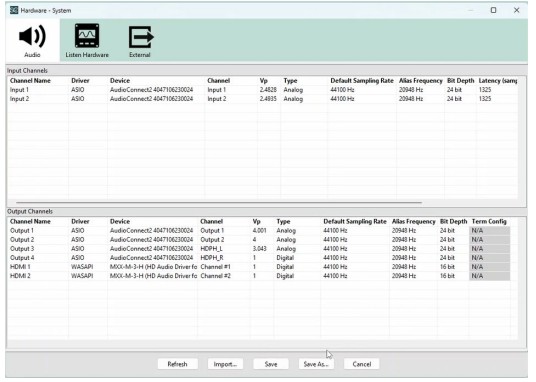 Listen Soundbar Measurement Using HDMI Connection - look similar