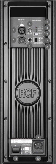 RCF mk4 ART 7 Series Active Two Way Speaker - overview