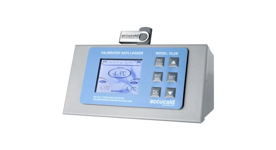 Summit Appliance DL2B USB LED Digital Data Logger - Featured Image