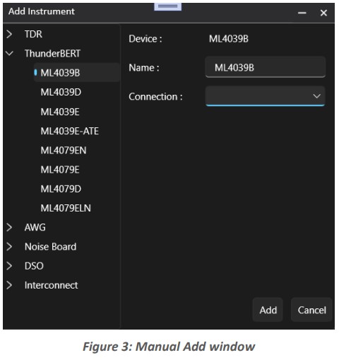 multiLane 2024 Automated Transceiver LaneControl - Add Window