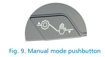 AFRISO ACT 343 ProClick Constant Temperature Controller - Manual mode pushbutton