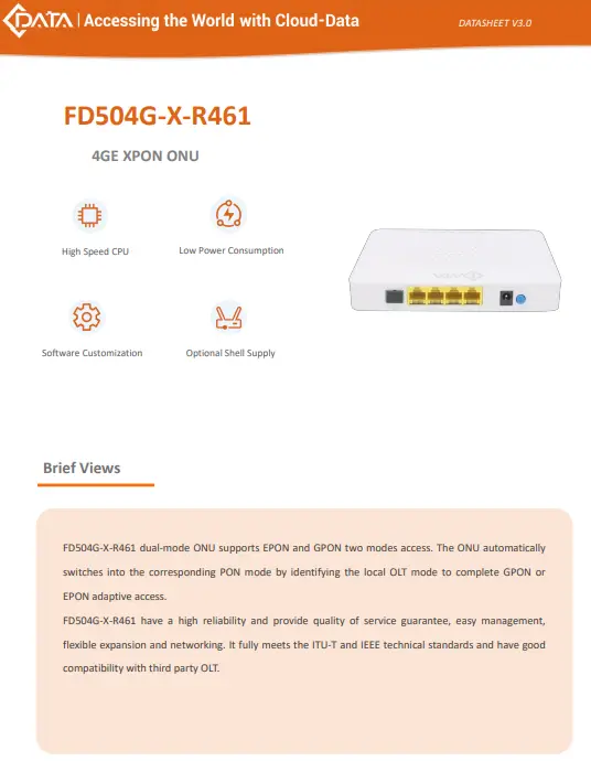 C-Data-FD614GS-WEB Management,GPON-EPON-Auto-Detect,-SFU-Model-PRODUCT