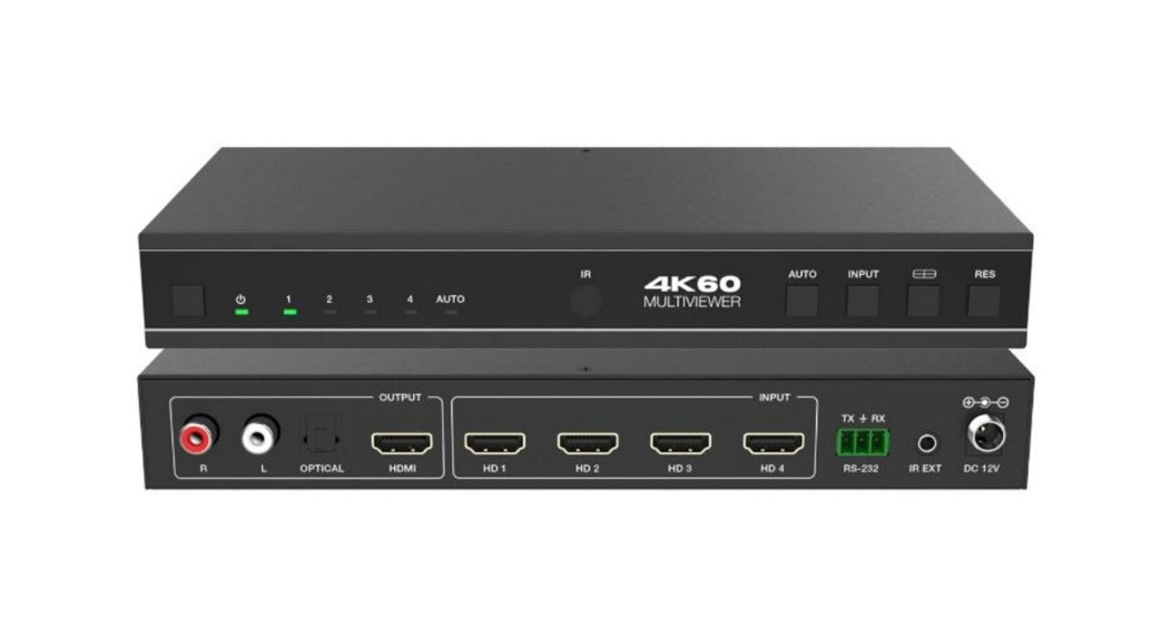 DVDO 41SS MV 4K 4x1 Seamless HDMI Switcher with Multiview and Audio Output - Featured Image
