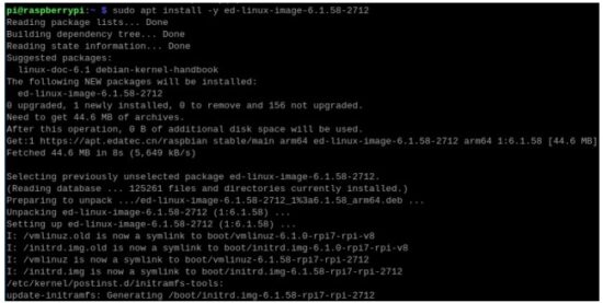 EDATEC ED IPC3020 Series Using Standard Raspberry - kernel package