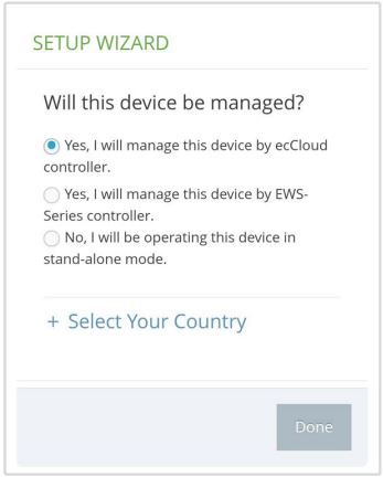 Edge-core EAP112 Wi-Fi 6 IoT Gateway User Guide - After setting