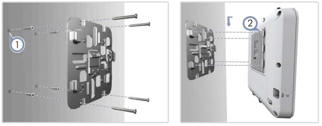 Edge-core EAP112 Wi-Fi 6 IoT Gateway User Guide - Mounting on a Wall
