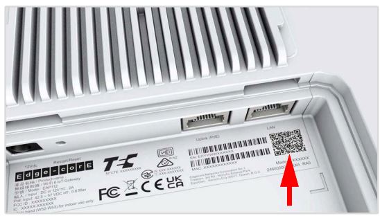 Edge-core EAP112 Wi-Fi 6 IoT Gateway User Guide - QR Code Onboarding