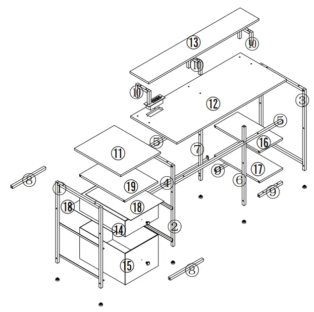 HOMCOM-IN240300024V01-GL-Reversible-Computer-Desk-with-LED-Light-fig- (1)