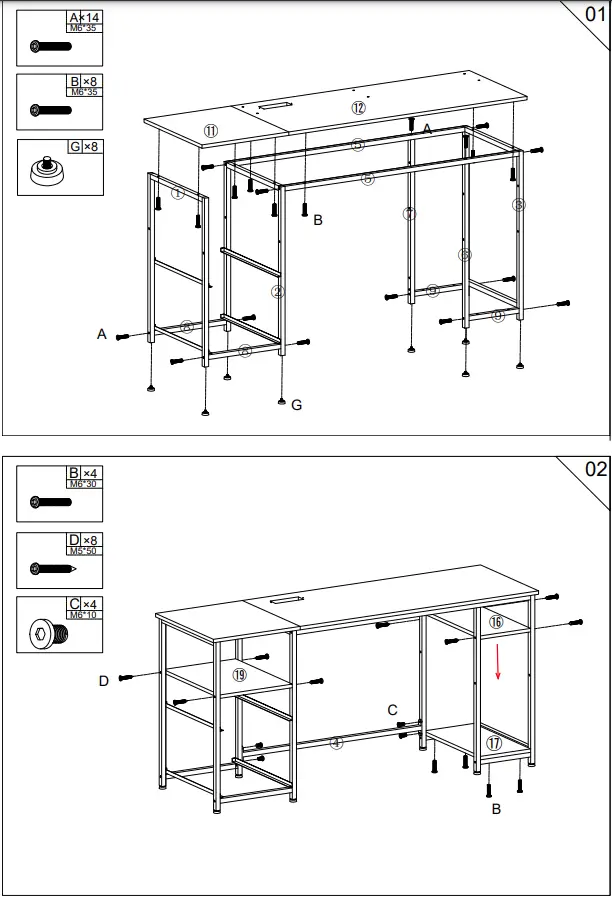 HOMCOM-IN240300024V01-GL-Reversible-Computer-Desk-with-LED-Light-fig- (4)