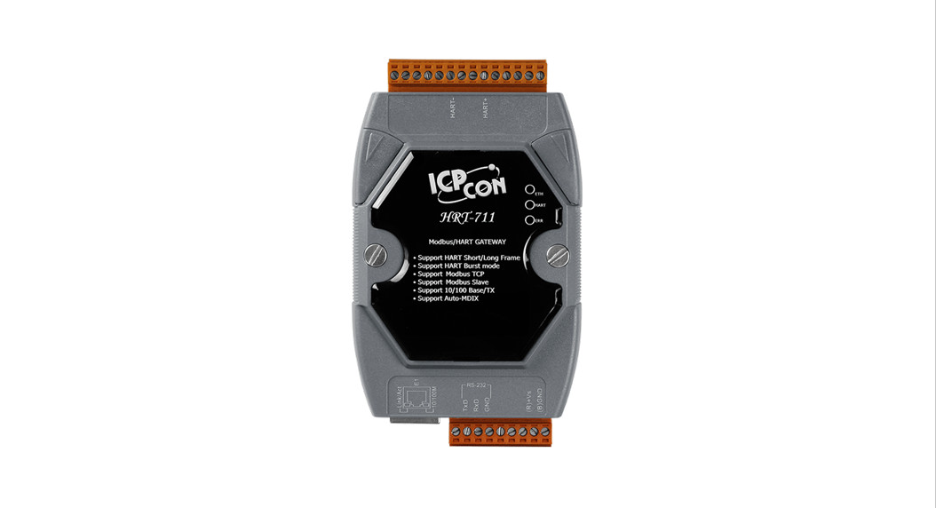 ICP DAS HRT-711 Modbus TCP to HART Gateway - Featured Image