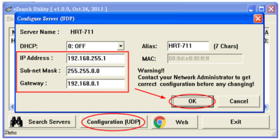 ICP DAS HRT-711 Modbus TCP to HART Gateway - Fig 202