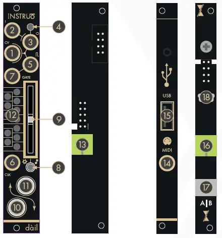 INSTRUO-dail-Eurorack-Pattern-Quantiser-Module-Elevator-Sound-FIG-1