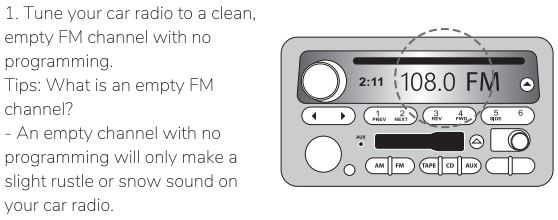 James C77 Bluetooth FM Transmitter User Manual - How to use