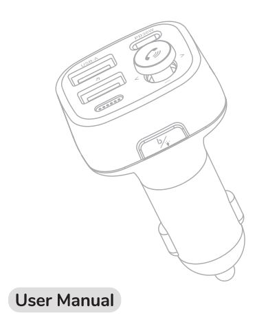 James C77 Bluetooth FM Transmitter User Manual