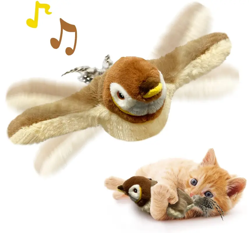 KreizyGo-Flapping-Wings-Sparrow-Catnip-Toy-image