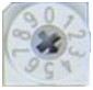 NetterVibration DC 24 V 87414700 Flow Controller - Coding switch