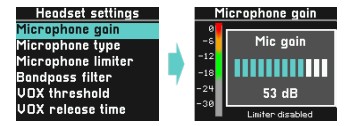 PUNQTUM Q210PW Network Based Intercom System - Microphone settings 1